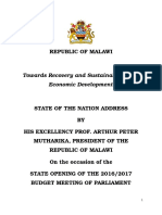 State of the Nation Address 2016