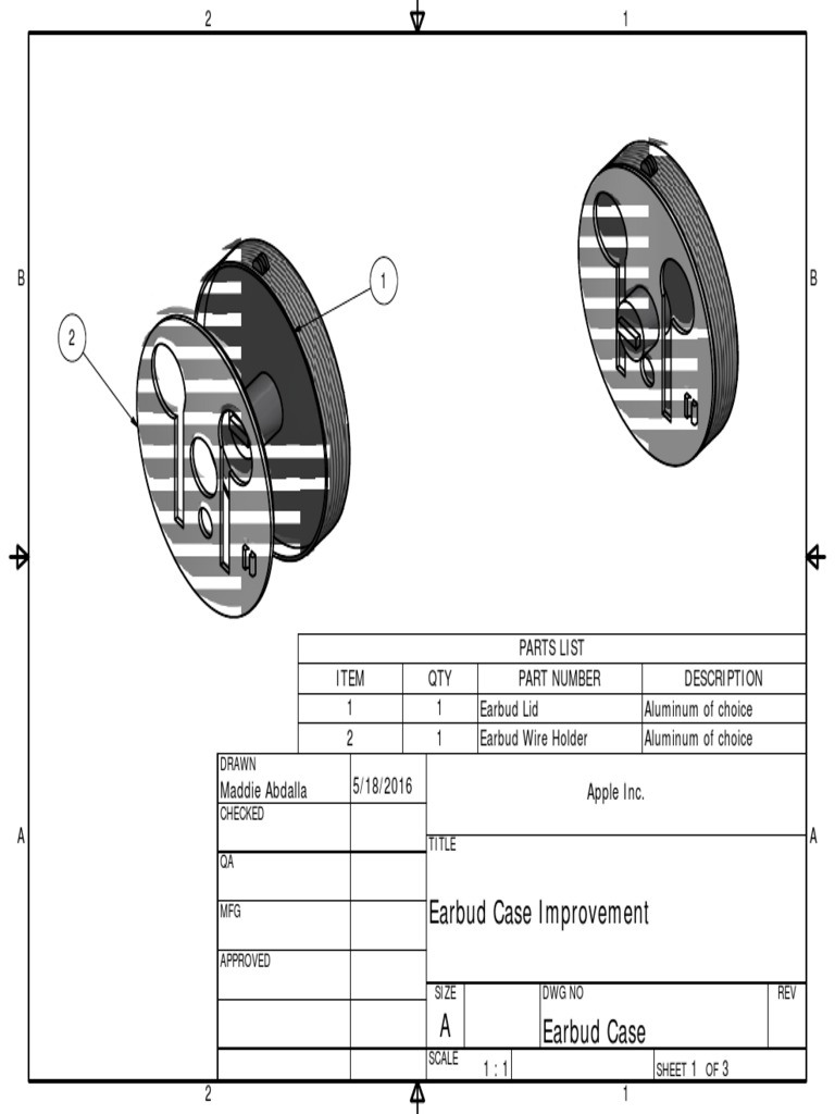 Earbud Case Design Improvements | PDF
