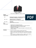 Mi Primer CV 2 Con Diseño