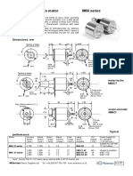 Low Inertia DC Servo Motor