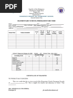 DepEd Form 137