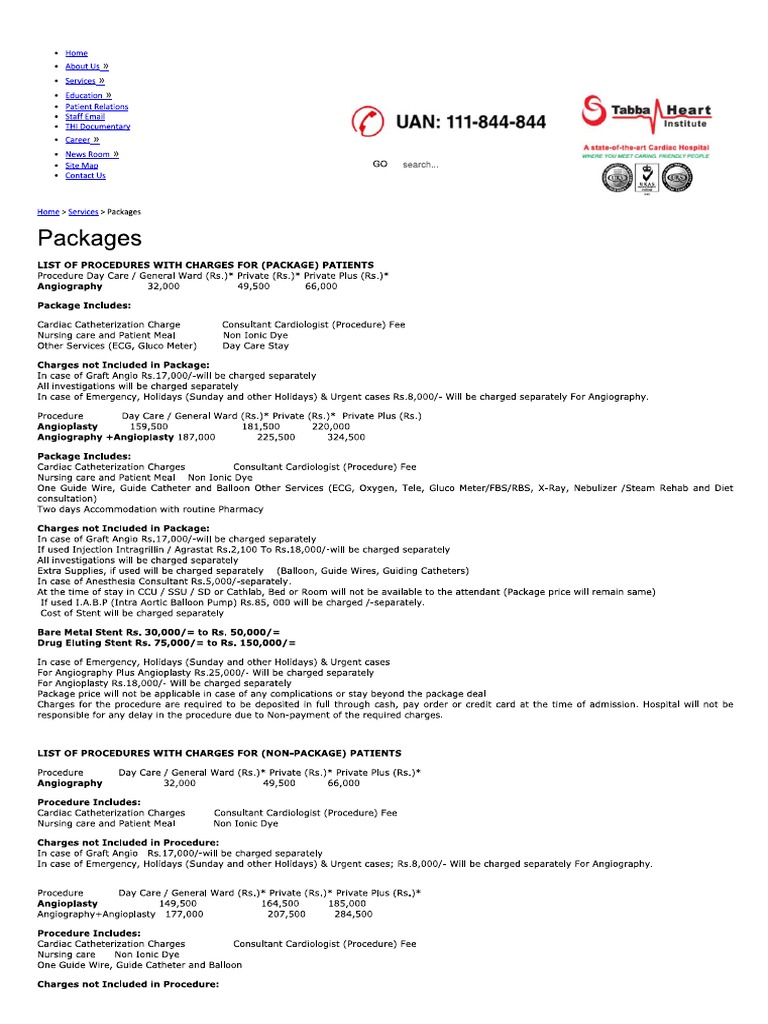 Tabba Heart Institute | PDF