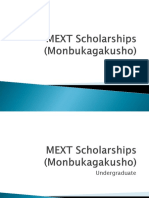 MEXT Scholarships Final