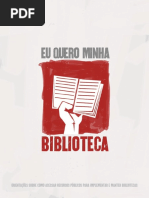 Eu Quero Minha Biblioteca - Orientacões