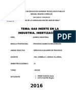 Características Que Definen La Peligrosidad de Los Gases Inertes