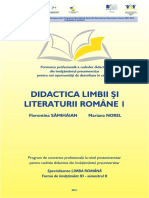 I Florentina Samihaian Didactica Limbii Si Literaturii Romane 1