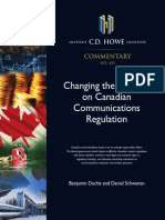 Changing The Channel On Canadian Communications Regulations