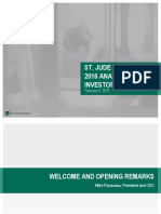 St. Jude Medical 2016 Analyst and Investor Day Presentation 