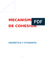 Mecanismos de Cohesión