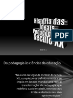 10 - História Das Ideias Pedagógicas - Educação Séc XX-2 PDF