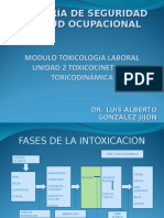 Módulo II Toxicologia Laboral