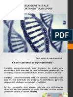 Bazele Genetice Ale Comportamentului CURS 1 (2)