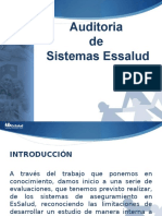 Auditoria Essalud Sistemas