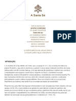 Carta Encíclica Mystici Corporis Do Sumo Pontífice Papa Pio XII