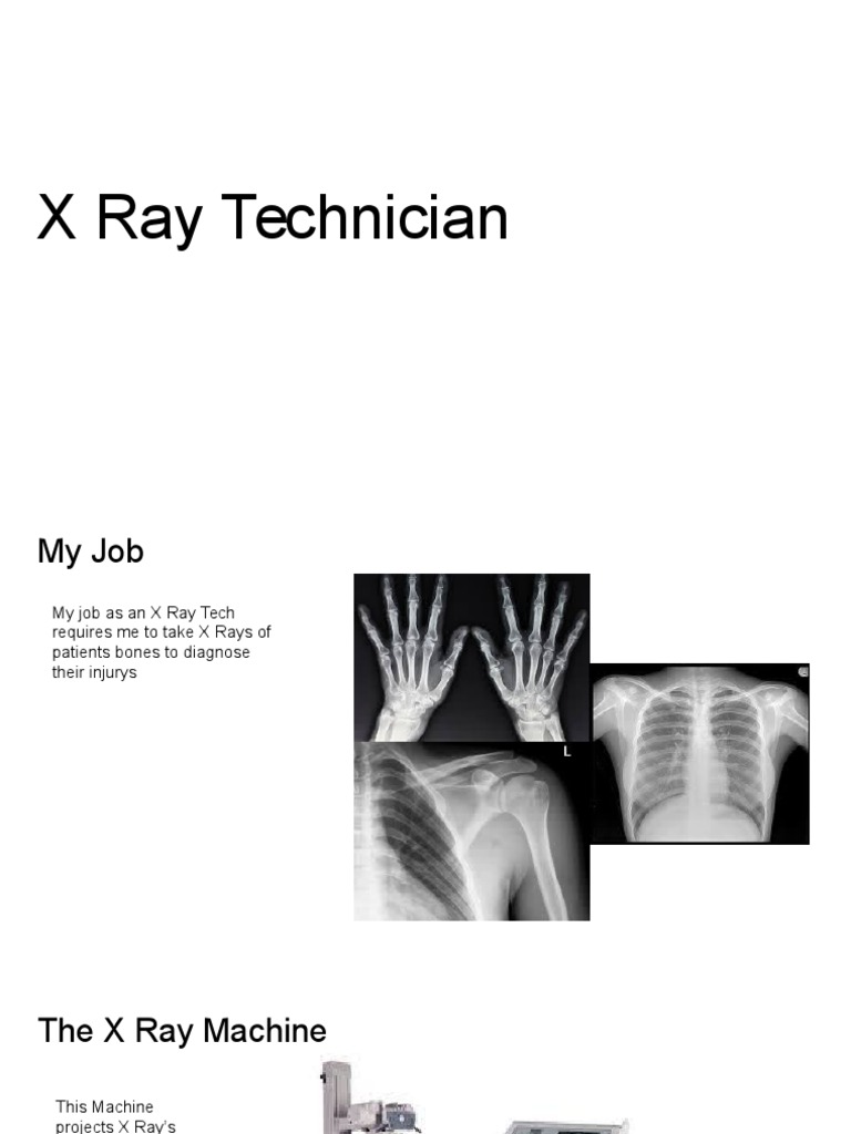 X Ray Job PDF