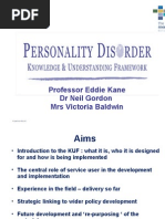 Download Personality Disorder Knowledge and Understanding Framework KUF by National Personality Disorder Programme SN31370415 doc pdf
