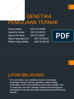 Kelompok 10 - Dasar Genetika Pemuliaan Ternak