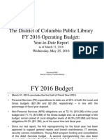 Document #9B.1 - FY2016 Operating Budget Update - May 25, 2016