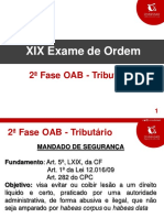 MS Tributário 2a Fase OAB