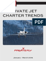 PrivateFly Private Jet Charter Trends Q1 2016