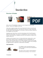 Standardize: Overview of Module
