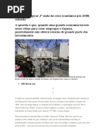 China Pode Gerar 3ª Onda Da Crise Econômica Pós