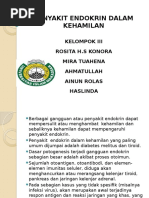 Penyakit Endokrin Dalam Kehamilan