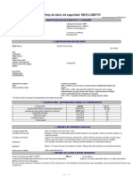 Lubricante MAXI-LUBE FG Hoja de Datos de Seguridad