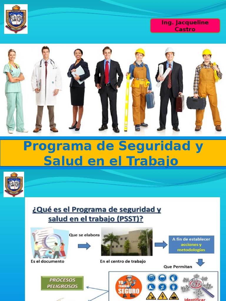 Presentación Programa de Seguridad y Salud en El Trabajo | PDF ...