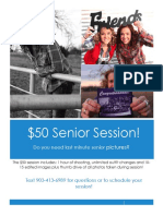 Senior Session Ad