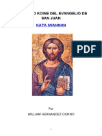 Manual de Griegokoine Del Evangelio de San Juan