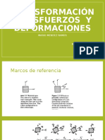 Transformación de Esfuerzos y Deformaciones