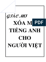 Giấc Mơ Xóa Mù Tiếng Anh Cho Người Việt