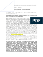 Modelo Informe Descargo