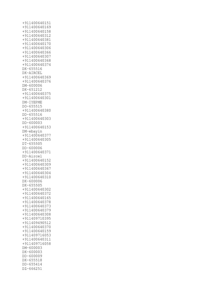 Blacklist PDF