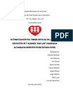 Proyecto de Automatización Del Timbre (Referencia)