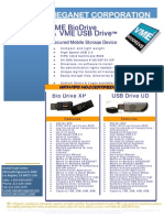 VME BioDrive - Biometric Flash Storage Device