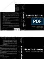 Robust Systems Theory and Applications