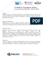 PDF - Curso PRINCE2 - Foundation - Online