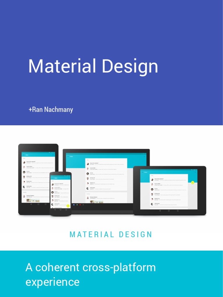 Material Design PDF Software Graphic Design