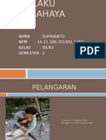 PERILAKU BERBAHAYA