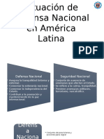 Situacion de D: Situacion-de-defensa-nacional-en-america-latinaefensa Nacional en America Latina