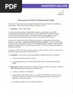 San Francisco Police Department bulletin on nudity ban