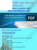 MAT 126 ASSIST Peer Educator-mat126assist.com