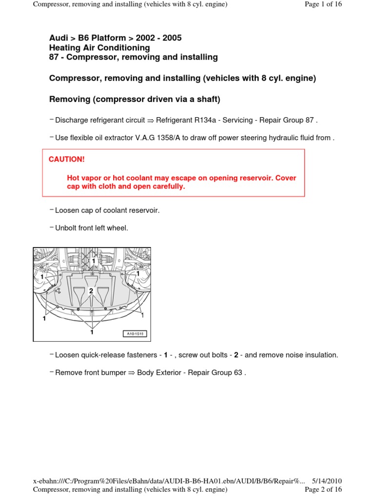 Caution! Hot Vapor or Hot Coolant May Escape On Opening Reservoir