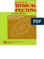 Introduction To Geophysical Prospecting-By DOBRIN & SAVIT