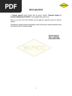 Download Financial Analysis  Inventory Management in WIMCO by Mayank SN31376451 doc pdf
