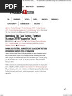 Download Barcelona Tiki Taka Tactics _ Football Manager 2015 Possession Tactic _ Passion for Football Manager by Irham Sevenfoldism SN313767128 doc pdf