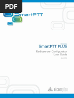 SmartPTT PLUS 9.0 Radioserver Configurator User Guide