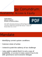 The Energy Conundrum: Addressing Availability, Access & Equity